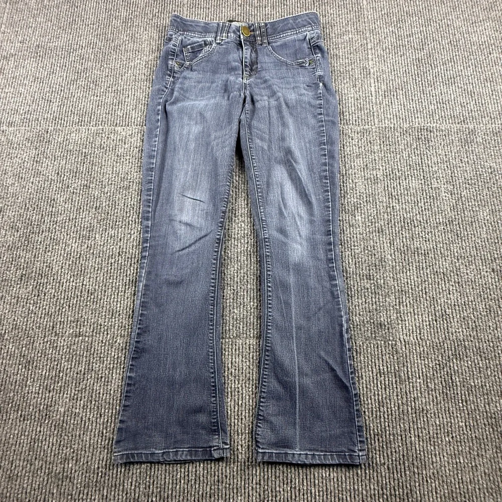 Wit & Wisdom Brittany Petite Mid-Rise Baby‎ Bootcut Jeans Womens Size 2P